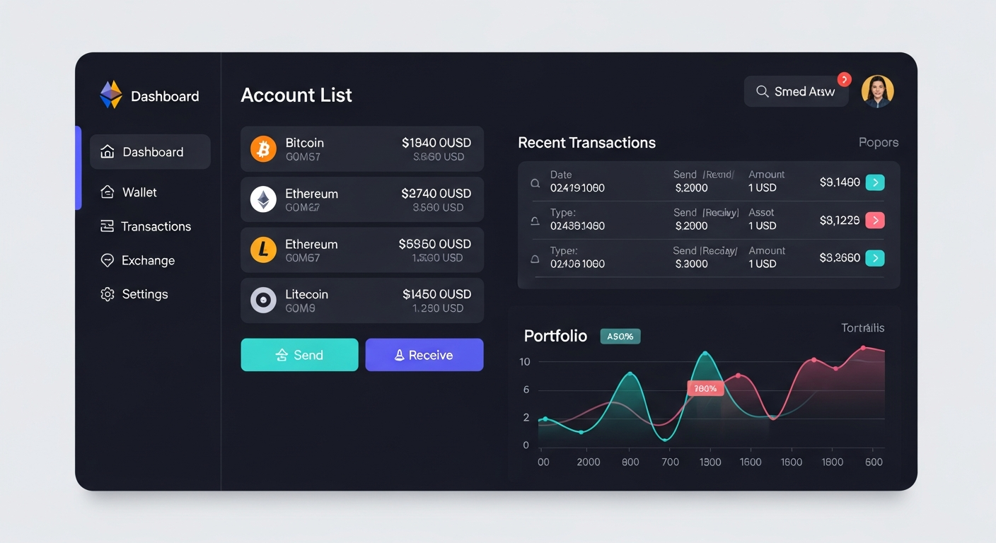 Ledger Live portfolio management dashboard showing cryptocurrency balances, staking rewards, and DeFi integrations across hardware wallet accounts